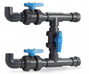 Bypass-kit värmepump c-c 250-390 mm