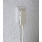 Förlängningskabel, 5m, H05VV-F 3G1.5, IP20, Vit, Brennenstul