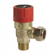 Säkerhetsventil Esbe,3 bar, för värme, Utv15 x 15cu