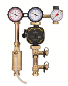 Solpumpstation, PS1 Grundfos 25-65, R20, Afriso