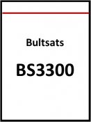 Bultsats  Infästningspr. plåt <0,7 mm BS3300