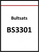 Bultsats  Infästningspr. plåt >0,7 mm BS3301