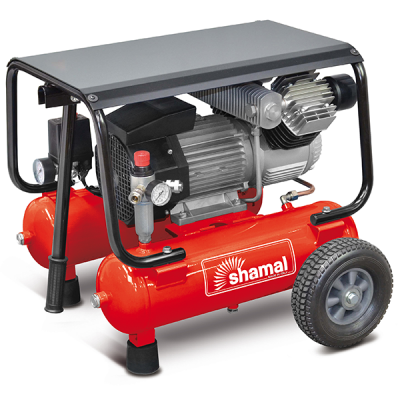 Kompressor, Shamal Byggkompr. 2,5hk, 264 l/m, 1450 rpm