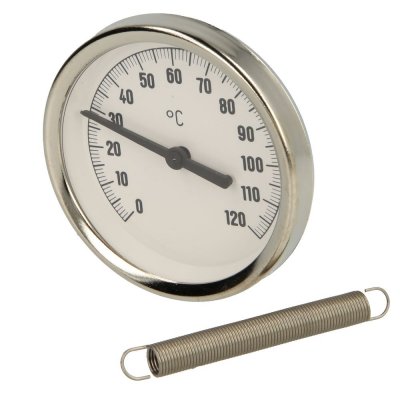 Anliggningstermometer, Termometer, Anliggning, 0-120*c, Hus 63mm, Afriso