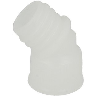 Silicone-munstyckesböj, 45*, 10-Pack