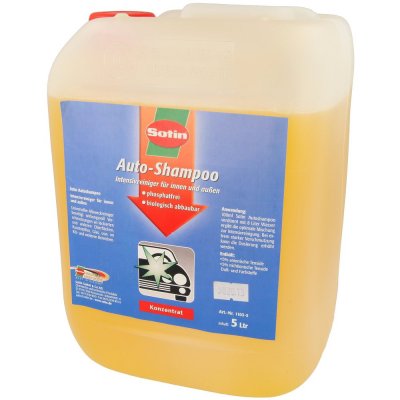 Sotin car shampoo, concentrate 5-litre canister