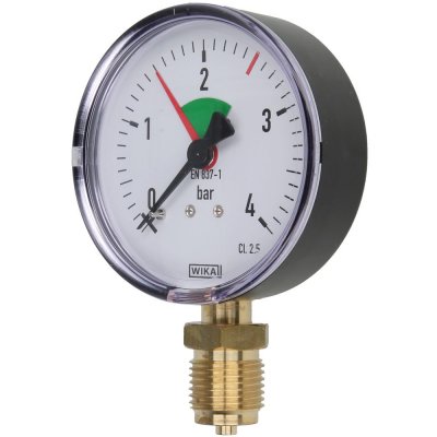 Pressure gauge Afriso 1/2 for heating system