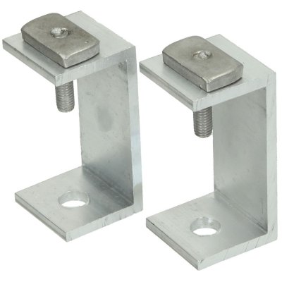 Stocksruvsadapter / Hanger bolt adapters, 2 pcs. for connection to the mounting profile