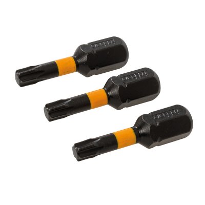 Bits Sats T20 x 25mm, Impact, 3 - Pack