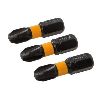 Bits Sats PH3 x 25mm, Impact, 3 - Pack