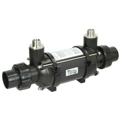 Poolväxlare PLAST / TITAN (Saltvatten), 46 kw