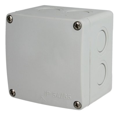 Koppliongsdosa, Extra stryjtålig, 7 ingångar, 80 x 80 x 63mm