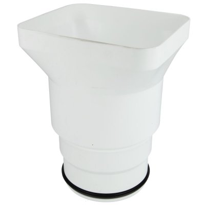Spilltratt 50mm - 110mm (125mm) Airfit