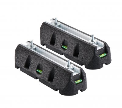 Gummilimpor 450x163x98 2st för montering av värmepumpar