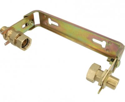 Vattenmätarkonsol 190mm, 3/4 justerbar från vägg