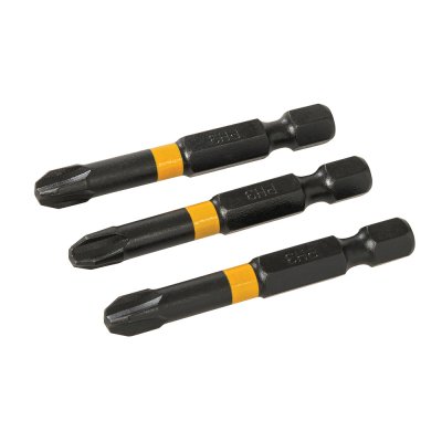 Bits Sats PH3 x 50mm, Impact, 3 - Pack