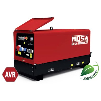 Elverk GE SX-18000 KDT 18 kVA 400V / 9kVA 230V Kohler