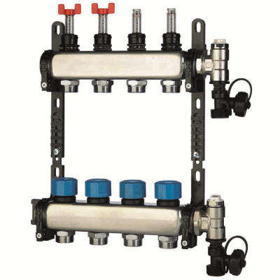 Armaturjonsson Golvvärmefördelare Rostfritt