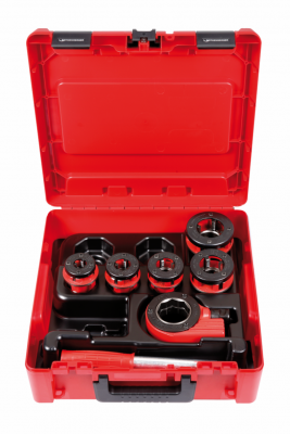 Gängsats Rothenberger Super Cut, kompl. set, 3/8-1,1/4