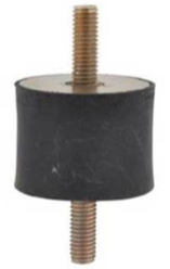 Gummifötter, extra rejäla, M8, 40mm bred, upp till 145 kg, Walraven