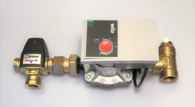 Pump & Shuntpaket 3005, för Golvv. m.m. (Max ca: 50 m2**)