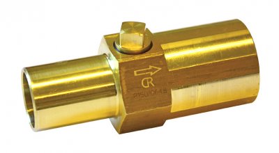 Backventil Kontrollerbar slätände 22x20 inv.gg, Avzink, 2*c/90*c Beulco