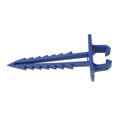 Rörhållarstift, ankarbygel, för golvvärmerör m.m.