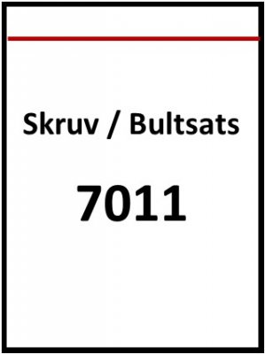 Skruv / Bultsats Vakuum 1:a Panelen Plåt / Papp