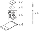 Universal infästnings sats SMP-S2