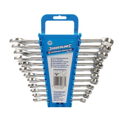 Ringnycklar, set med 12 st, 8-19mm