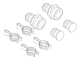 Kopplings sats SVP-FD 3/4"