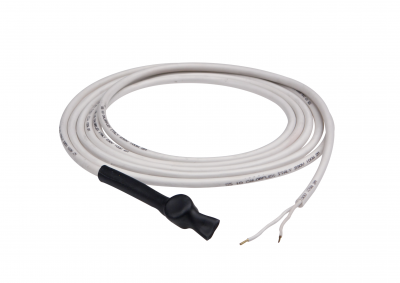 Värmekabel för kondensvattentråg m.m.